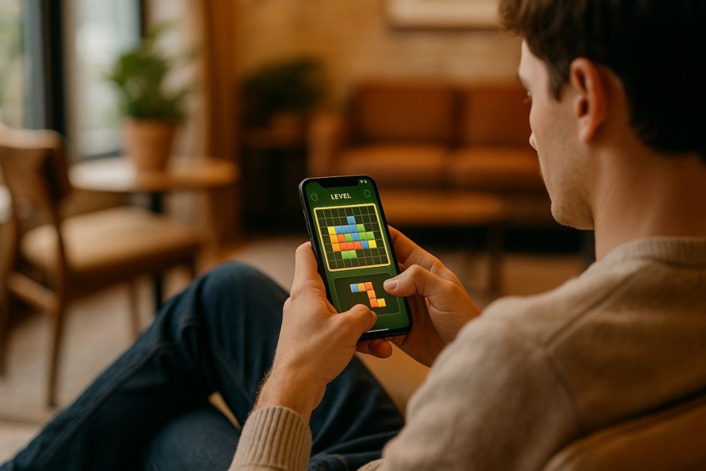 Time-killer games with cognitive benefits